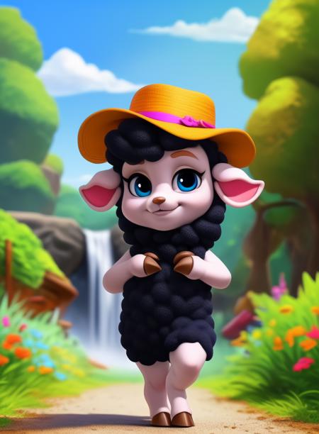Black Sheep - ( Oh My Genius Baa Baa Black Sheep ) Training yiffymix_v37