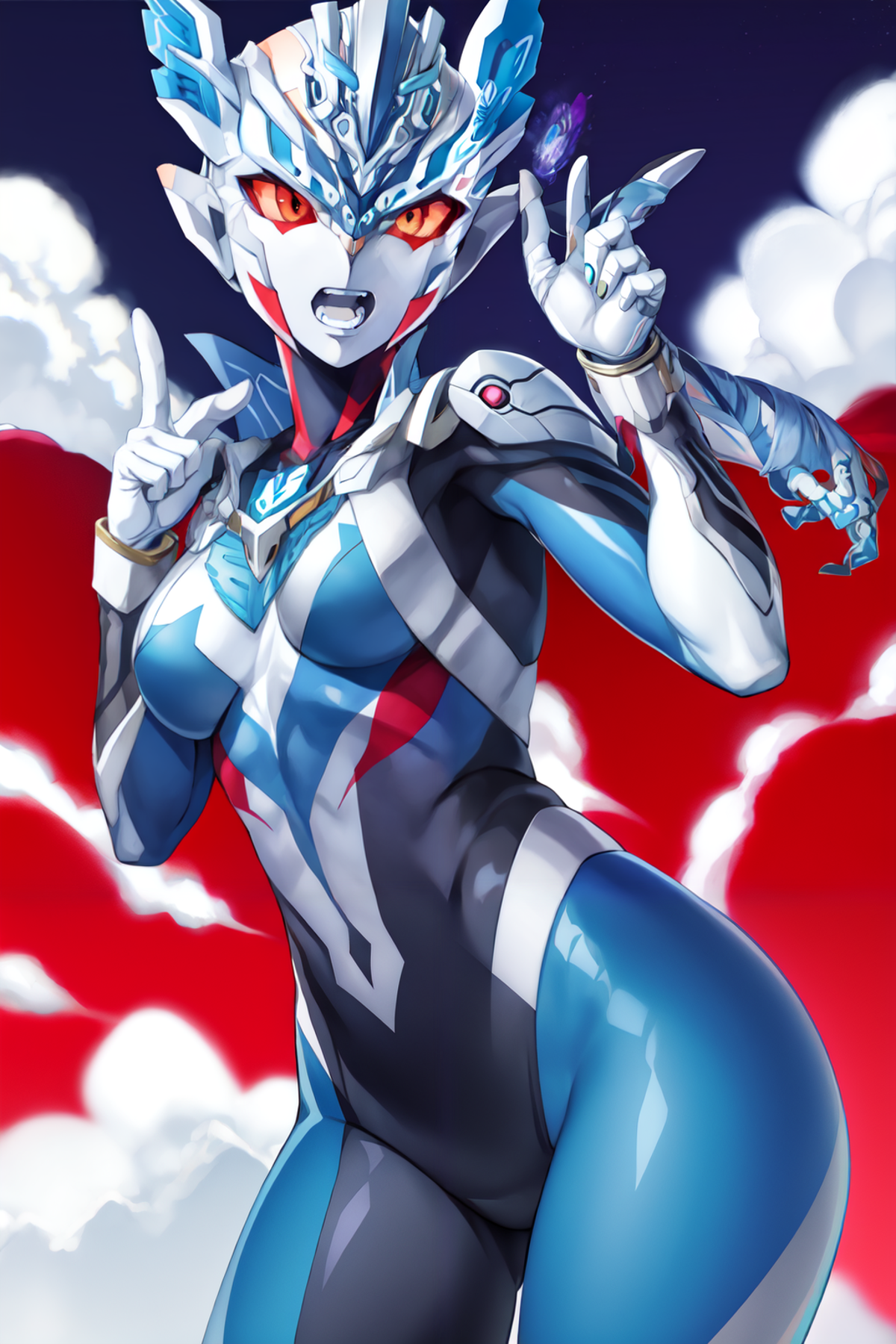 Ultraman LoRA image by MassBrainImpact