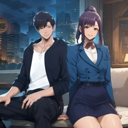 Sung Jinwoo x Sung Jinah (Solo Leveling)