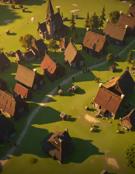 Real-time strategy game style