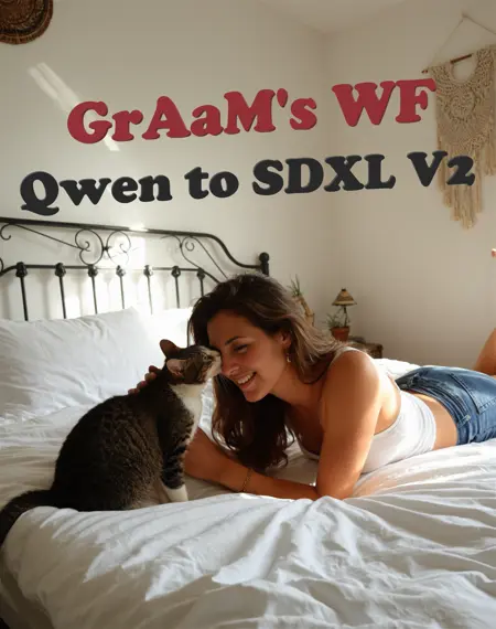 GrAaM's WF - Qwen to SDXL - Advanced worflow for HD realistic SFW and NSFW photos
