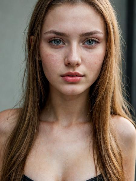 close-up portrait of a stunning 20 year old Ukrainian model named Katarina with bright eyes, beautiful lips, no makeup, natural, submissive expression, hard shadows, soft lighting, sharp focus, skin details