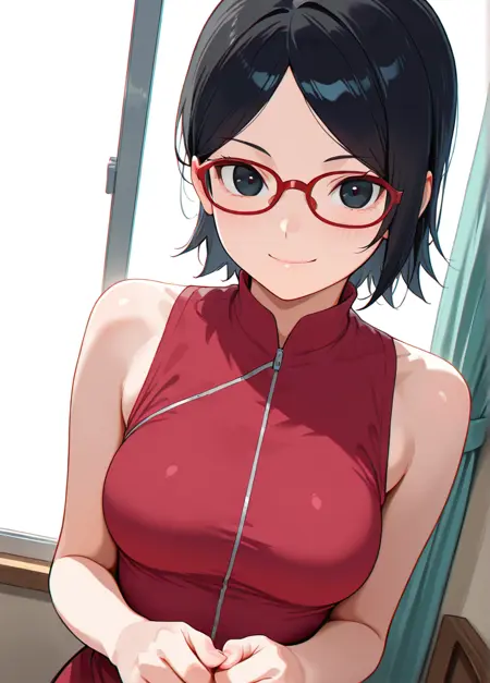 Sarada Uchiha - Boruto Illustrious
