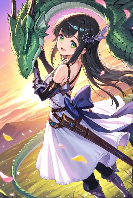 Shadowverse , Rage of bahamut Aiela / アイラ (シャドウバース、神撃のバハムート) ( IL )
