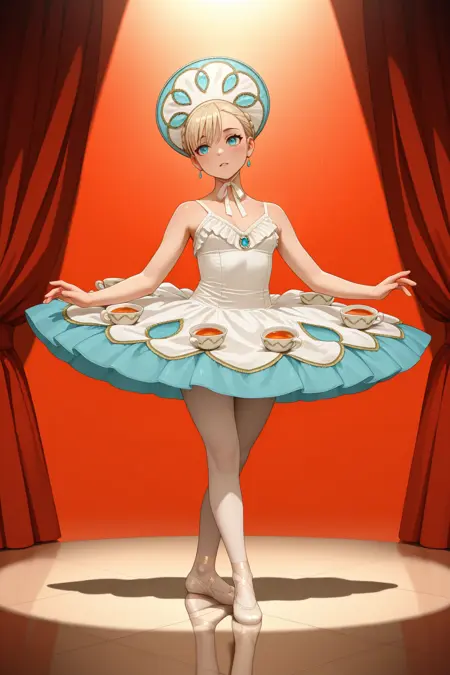 Kokoshnik Ballet Costume | ティーカップ・バレエ衣装