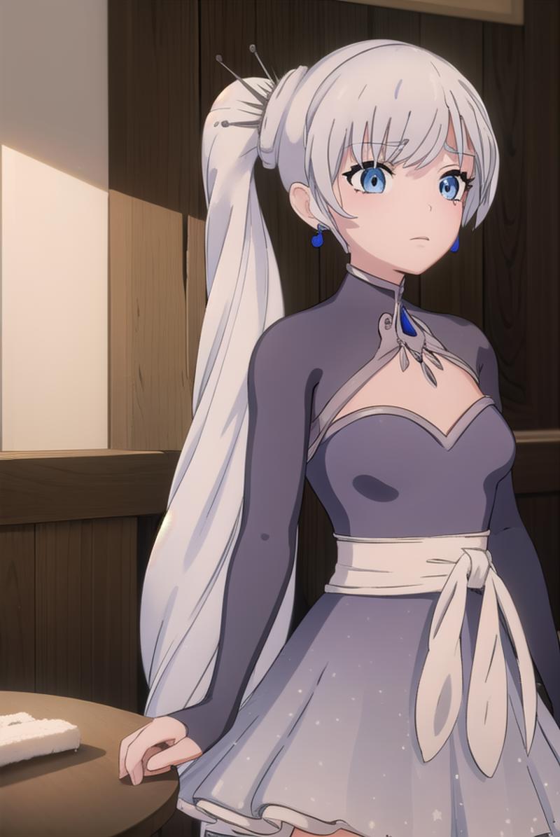 Weiss Schnee (ワイス・シュニー) - RWBY - COMMISSION image by nochekaiser881