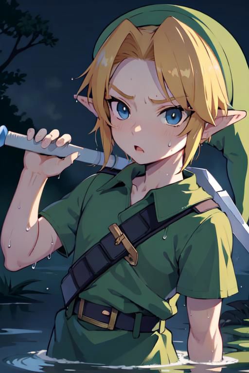 Young Link - Character LoRA image by Hideous_Kojimbo