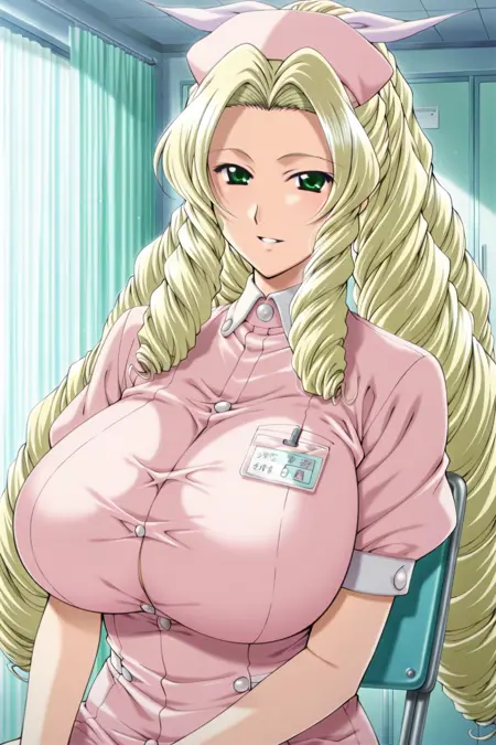 Sakurako Kujou 九条桜子 | Night Shift Nurse 3 夜勤病棟 参 | Illustrious 7MB Lora Dim : 1