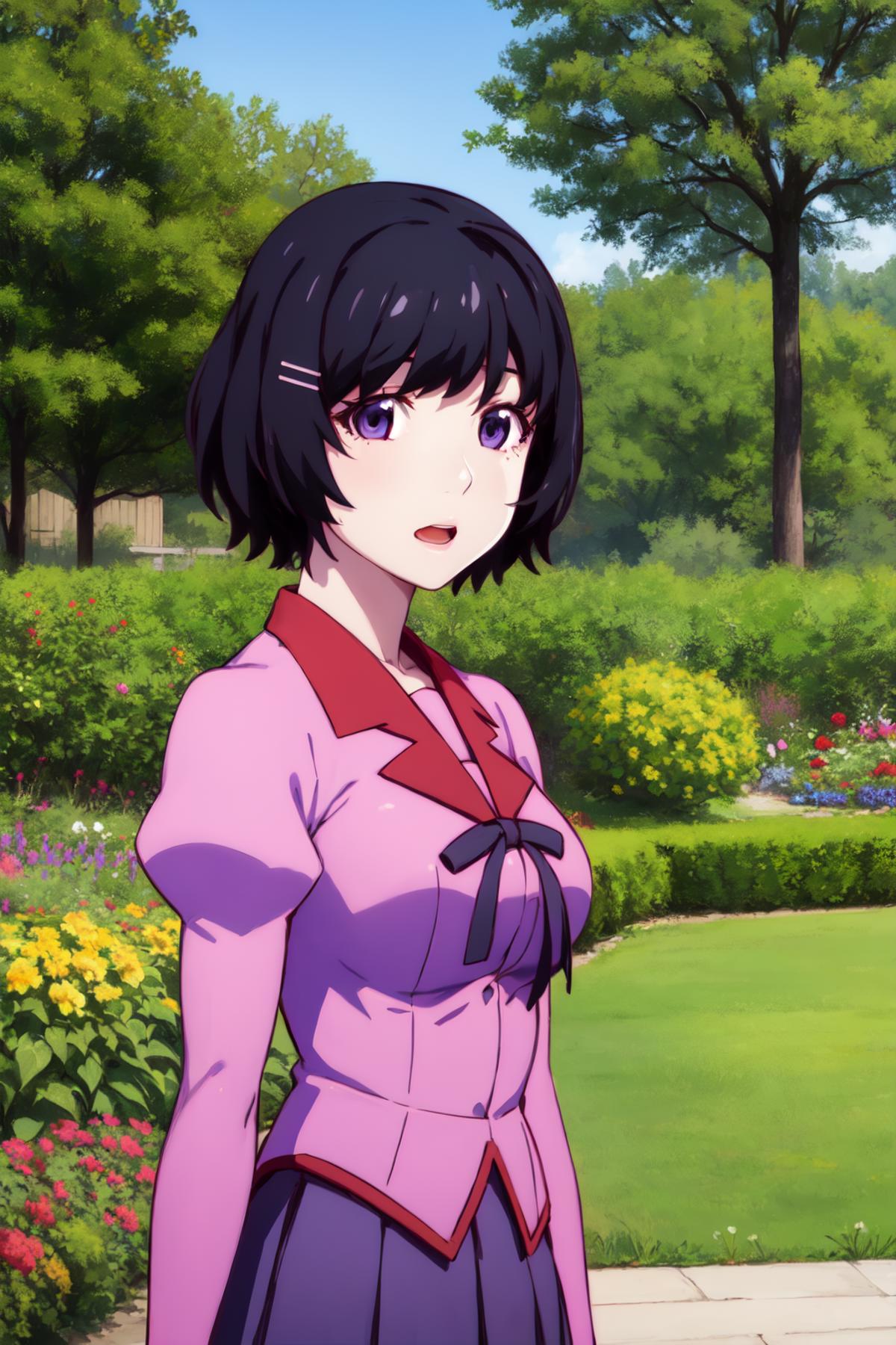 Hanekawa Tsubasa - Monogatari Series LORA image by JohnAiArt