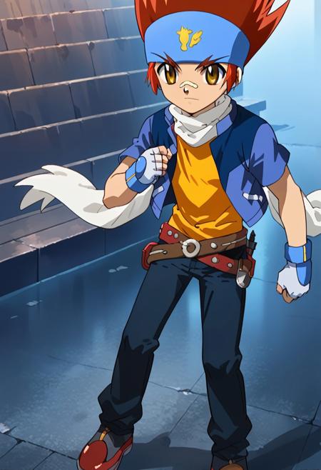 Gingka Hagane - Beyblade Metal Fusion(Commission) V1