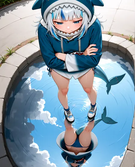 Reflection upskirt / 反射パンチラ (Prototype) (CONCEPT)