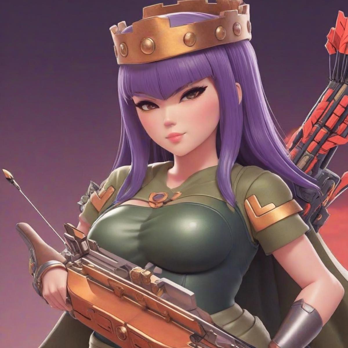 Clash of clans archer queen r34