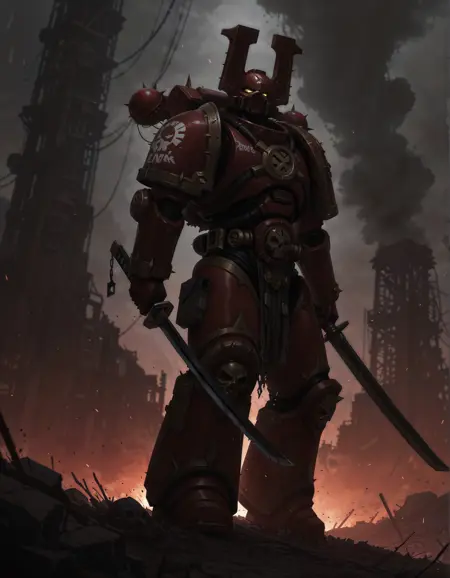 The Space Marines Warhammer 40K | Flux + Pony + illustrious