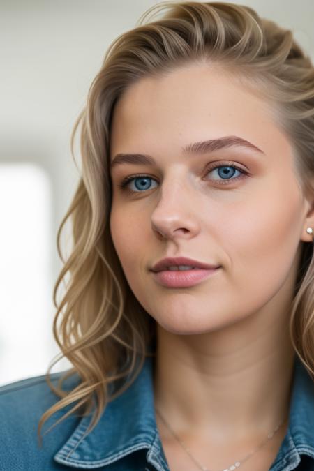 raw photo of a beautiful young woman, at home on the weekend, chilling, close up, 8k uhd, fujifilm xt3