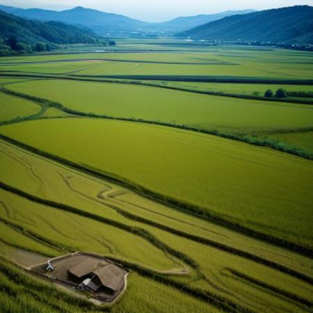 landscape, rice terrace