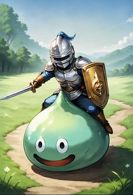 Slime knight / スライムナイト (Dragon Quest) Pony/IL/NAI Pony-v3.0