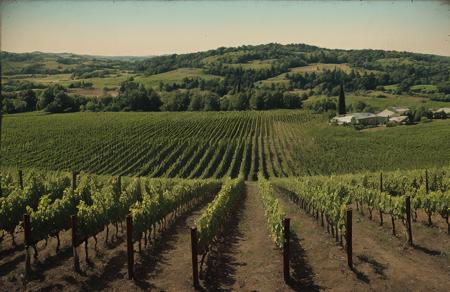 style of Clive Barker, farm ,vineyard ,patch ,plot ,