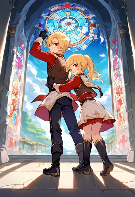 Zero alpha＆beta (Maplestory)-Pony/Illustrious Zero_Pony