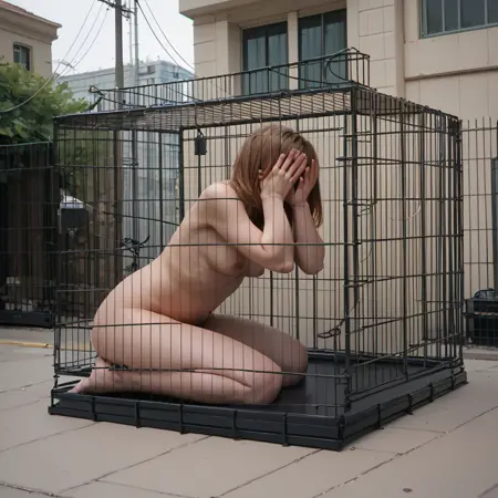 girls in cages