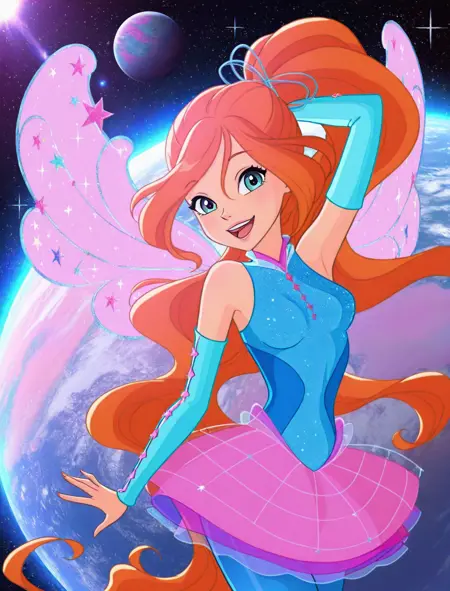 Bloom Fairy Transformations (Anime) [ILLUSTRIOUS VERSIONS] | Winx Club