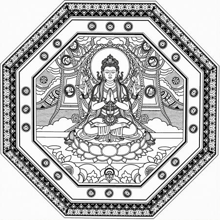 敦煌壁画线稿-DX1 v1.0
