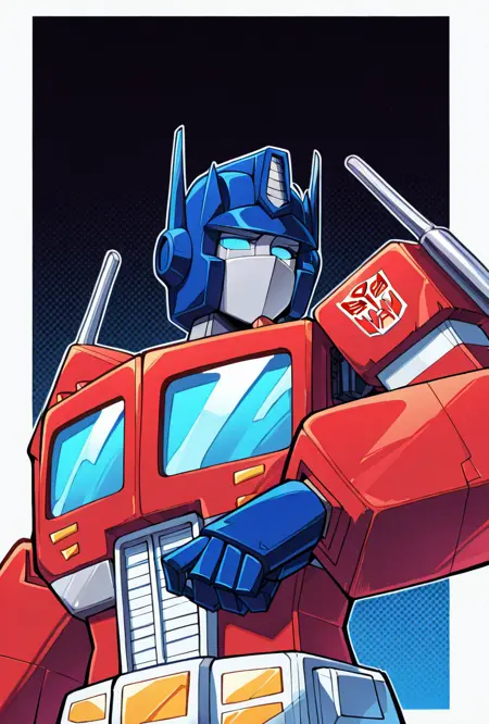 Optimus Prime (G1) -- Transformers pony+illustrious - Pony