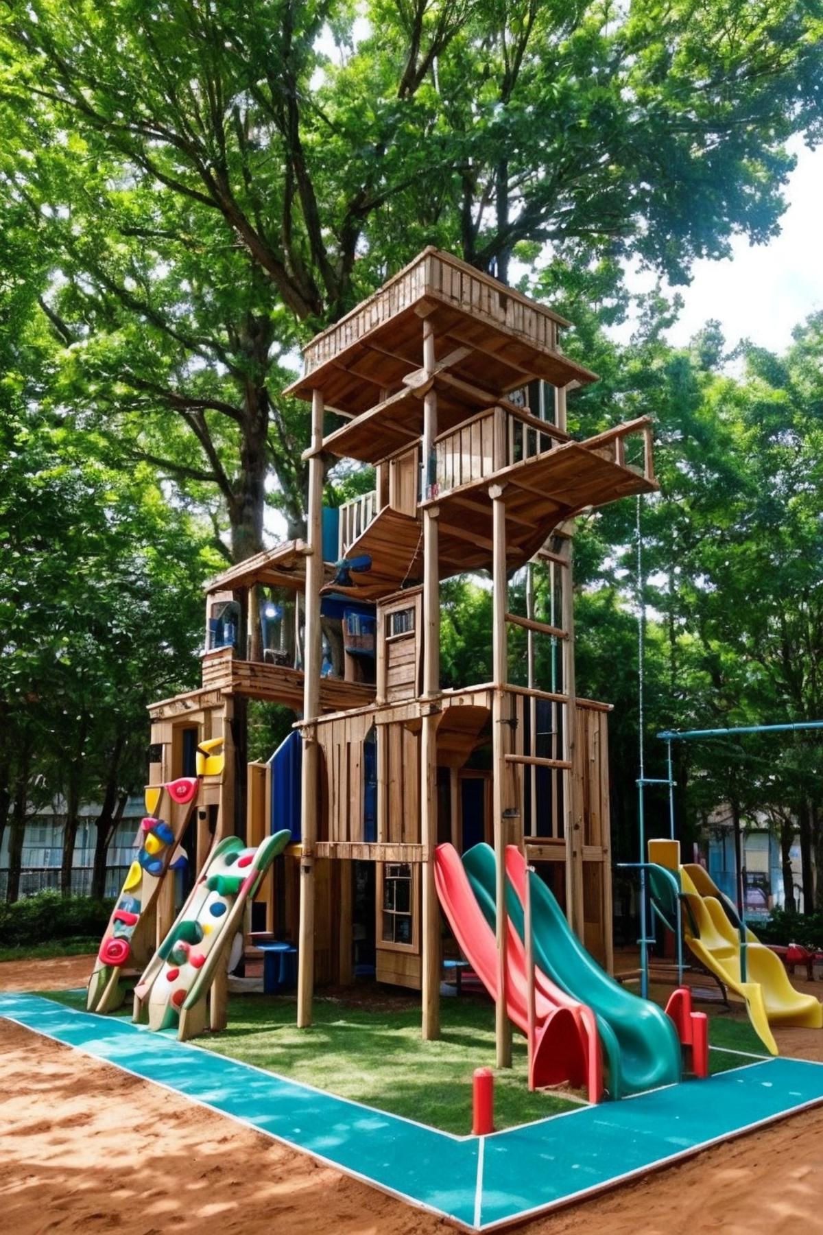 Children's Playground Concept image