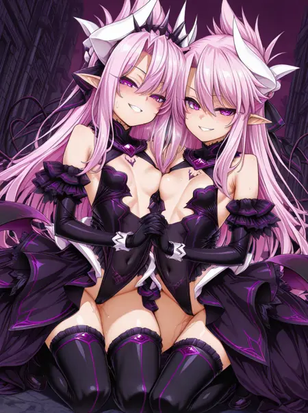 Exs-tia Demon girl corruption