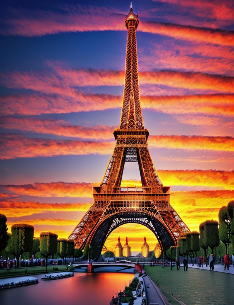Eiffel Tower - Paris image by zerokool