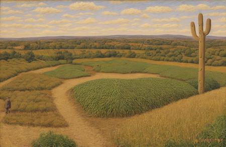 style of Henry Moret, field ,parcel ,coppice ,boscage ,yard ,arboretum , Desert , scenery,a painting,scene painting,