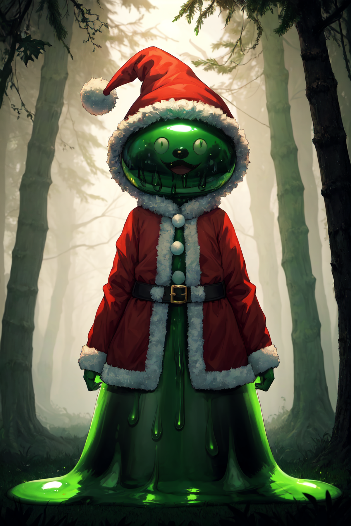 Mrs Claus Reincarnating as a Slime image by duskfallcrew