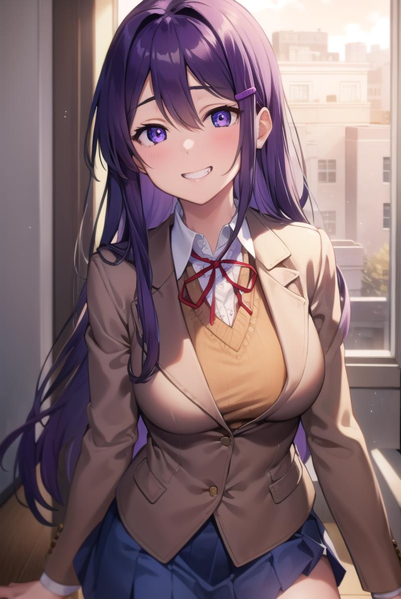 Yuri - Doki Doki Literature Club image by nochekaiser881