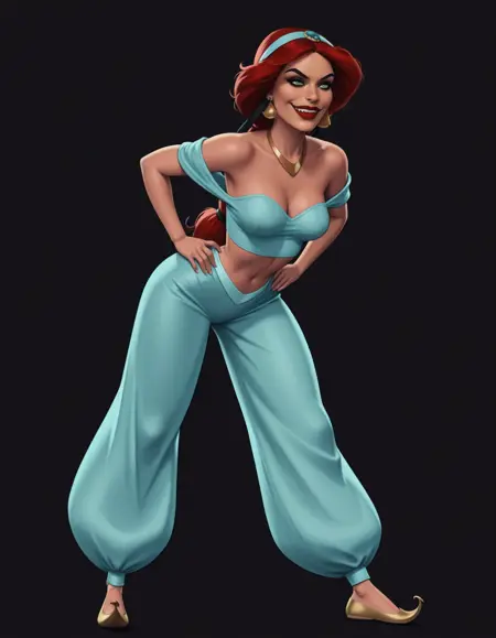 Princess Jasmine Cosplay