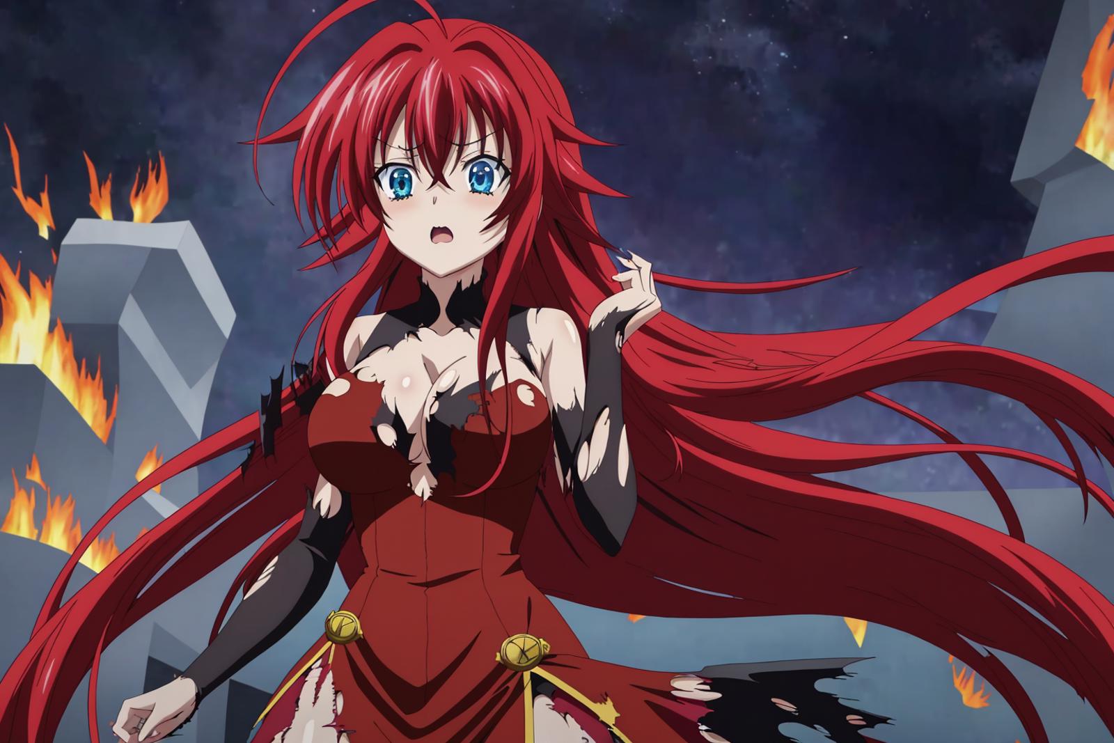 Rias Gremory - High School DxD [Commission] image by SysDeep