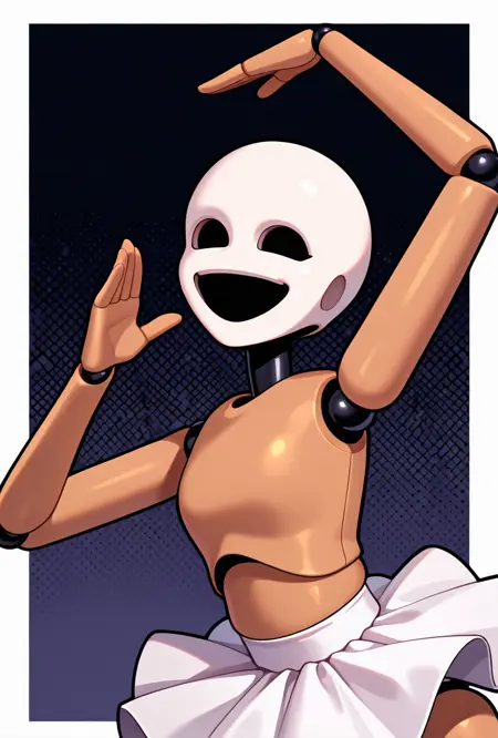 Minirena -- FNAF / Five Nights at Freddy's sister location Noob + illust + 1.5