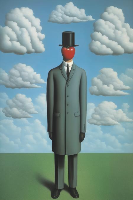 <lora:Rene Magritte Style:1>Rene Magritte Style - 814075_d311f826-a0ba-4cf5-96f5-d560fd63d38f.png Rene Magritte