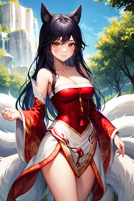 Ahri (Normal, PopStar, Star Guardian, Sprit Blossom) / League of Legends