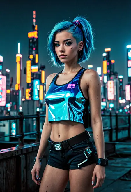 LoFi pop art style SDXL