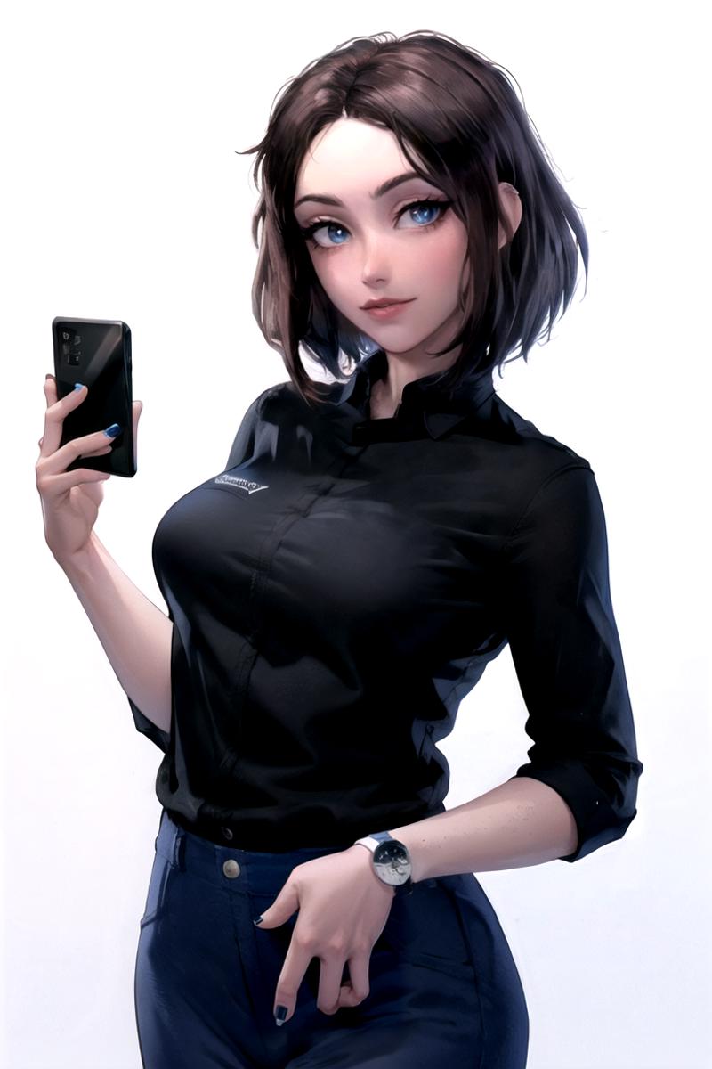 AI model image by ownwaifu