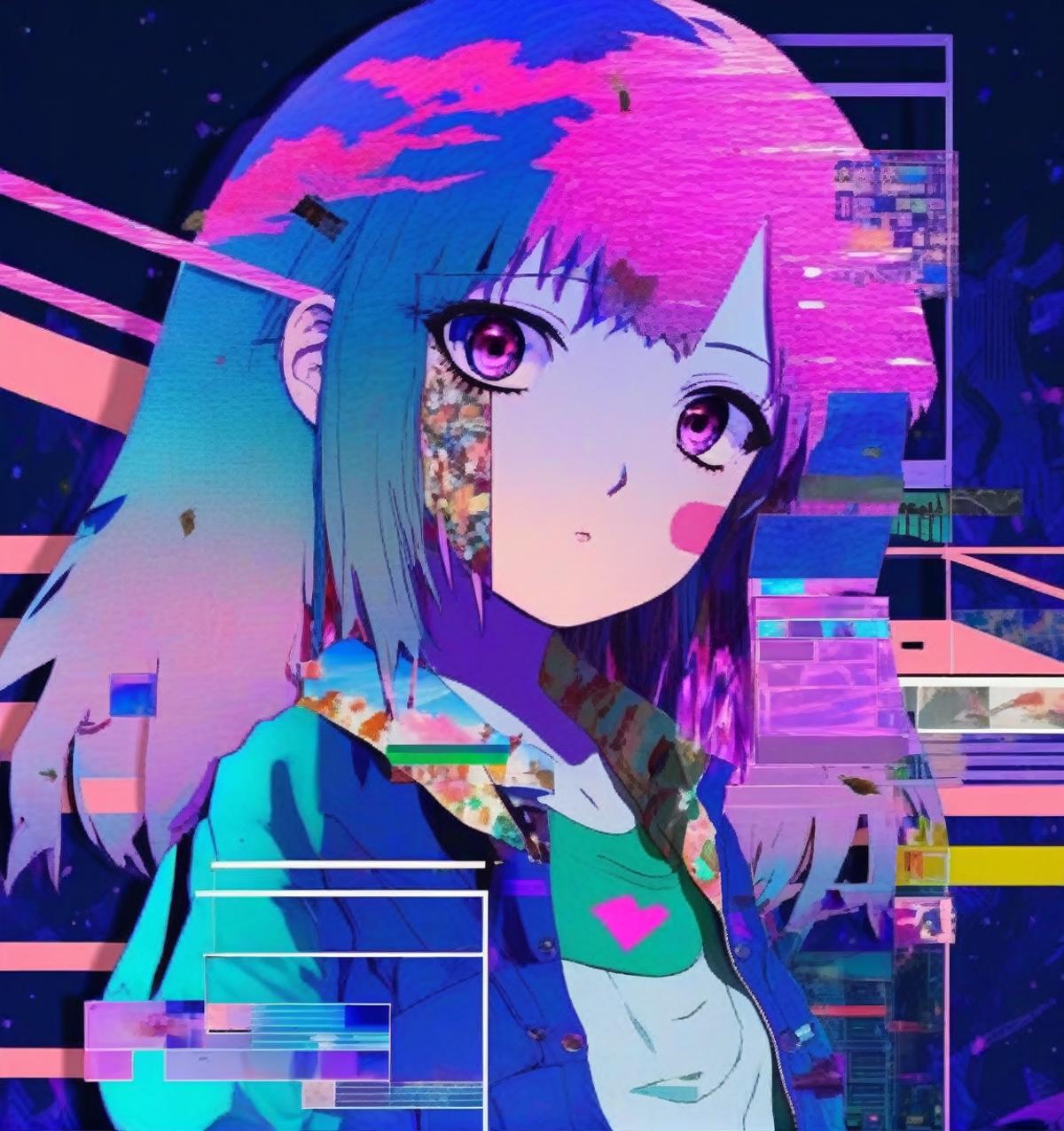 Breakcore Style image by ai_degenx