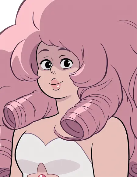 Rose Quartz (Steven Universe) commission