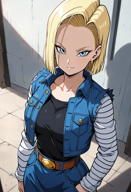 Android 18 | 人造人間18号 (Dragon Ball) [Illustrious & Pony]
