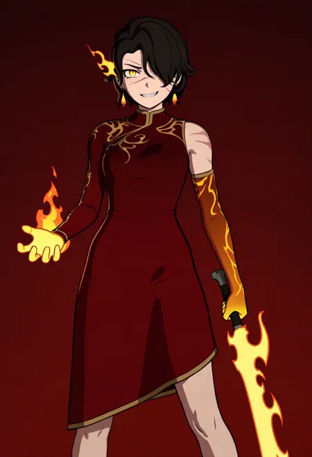 Cinder Fall - RWBY LoRa (Illustrious) SDXL