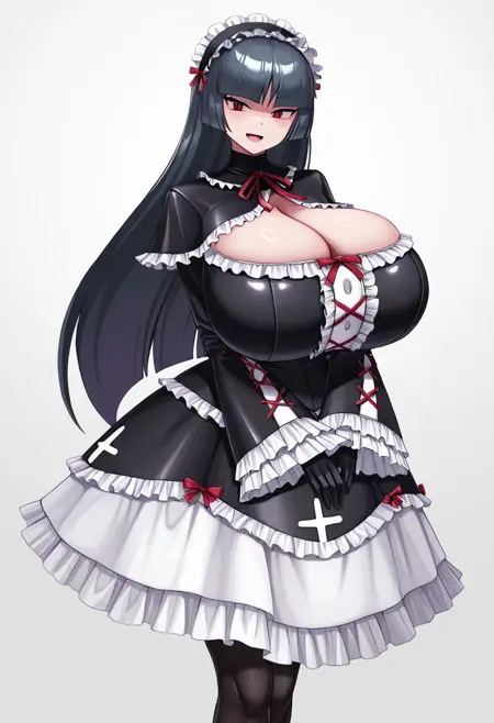 Blind Gothic Kichi Azusa Costume - Action Taimanin