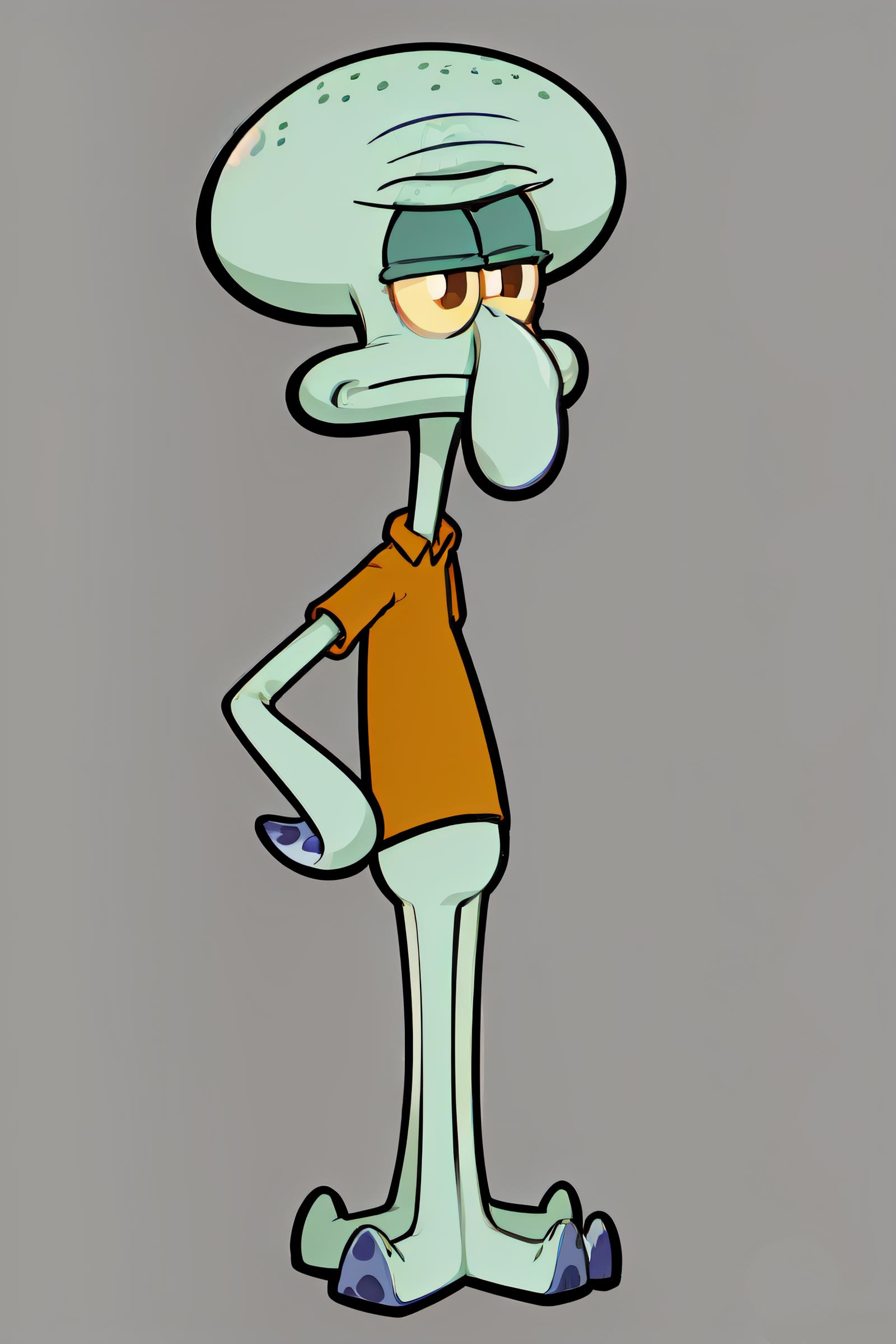 Squidward (SpongeBob SquarePants) image by ciocio