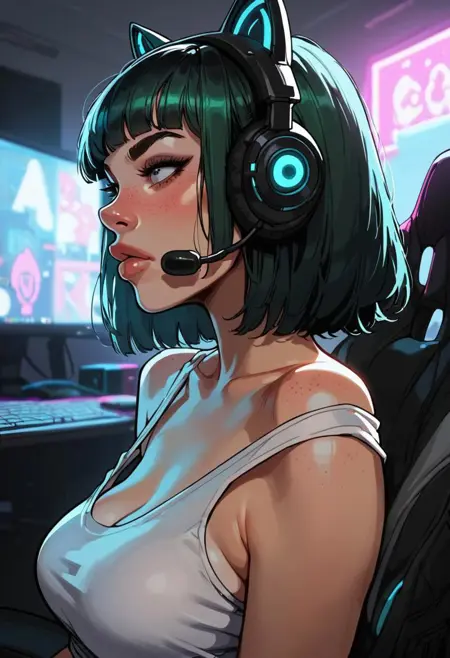 Mina [OC] E-Girlz - by Hesefy