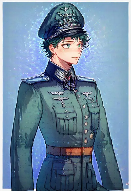 Germany Post war officer poster