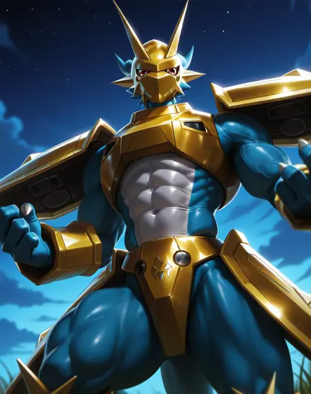 Magnamon (Digimon) (Illustrious) (AD)