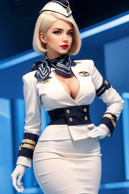 Aeroflot Stewardess | SD15