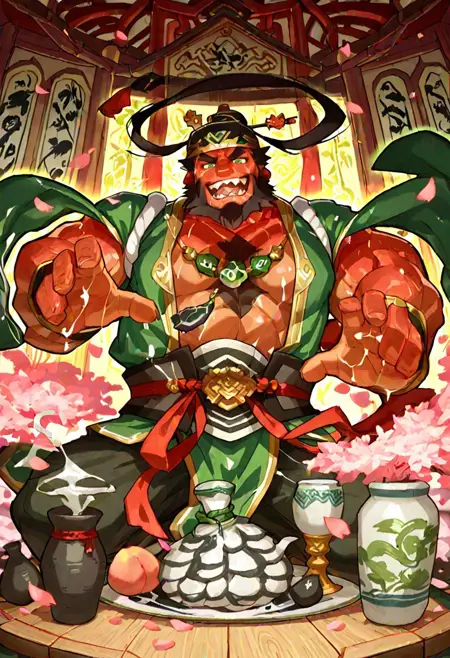 張飛 (Zhang Fei) From 三国志パズル大戦